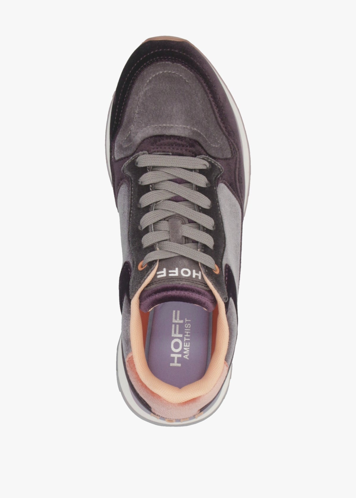 Women's City Amethist Multicoloured Velvet Trainers