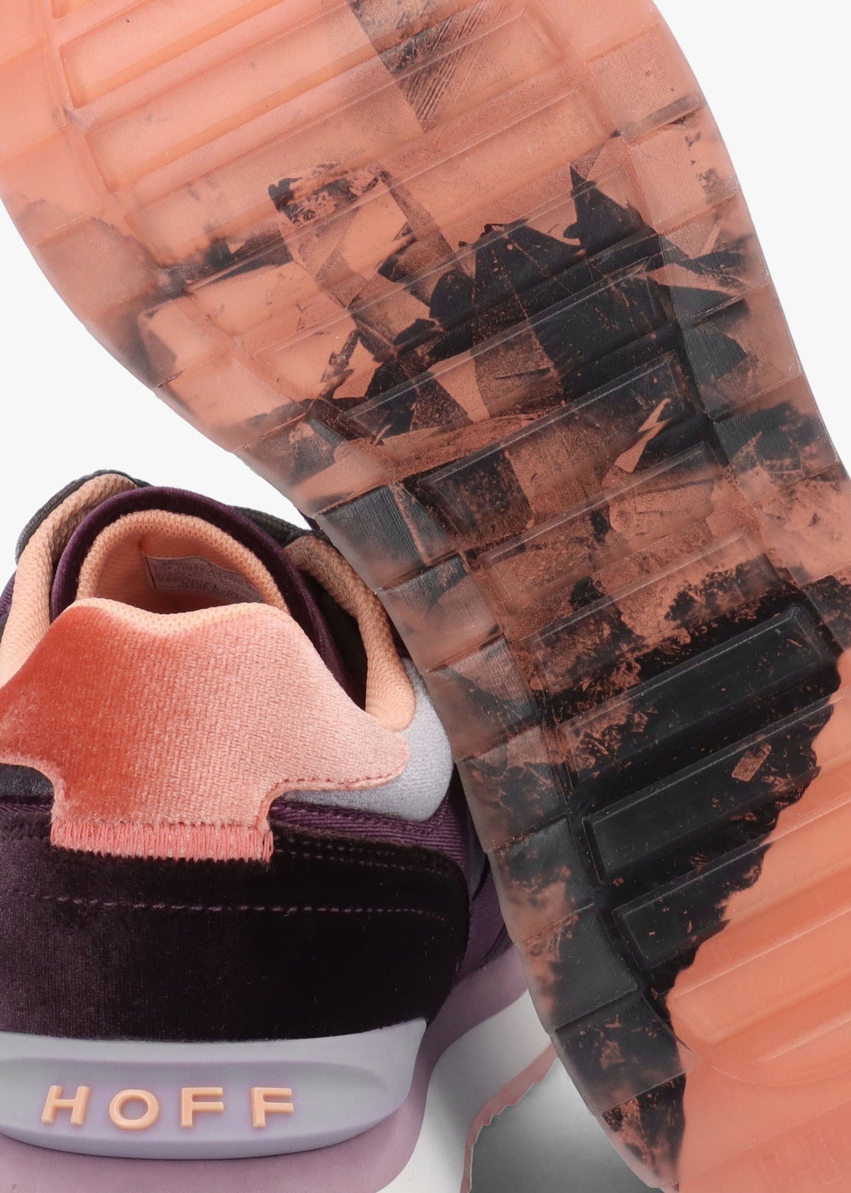 Women's City Amethist Multicoloured Velvet Trainers