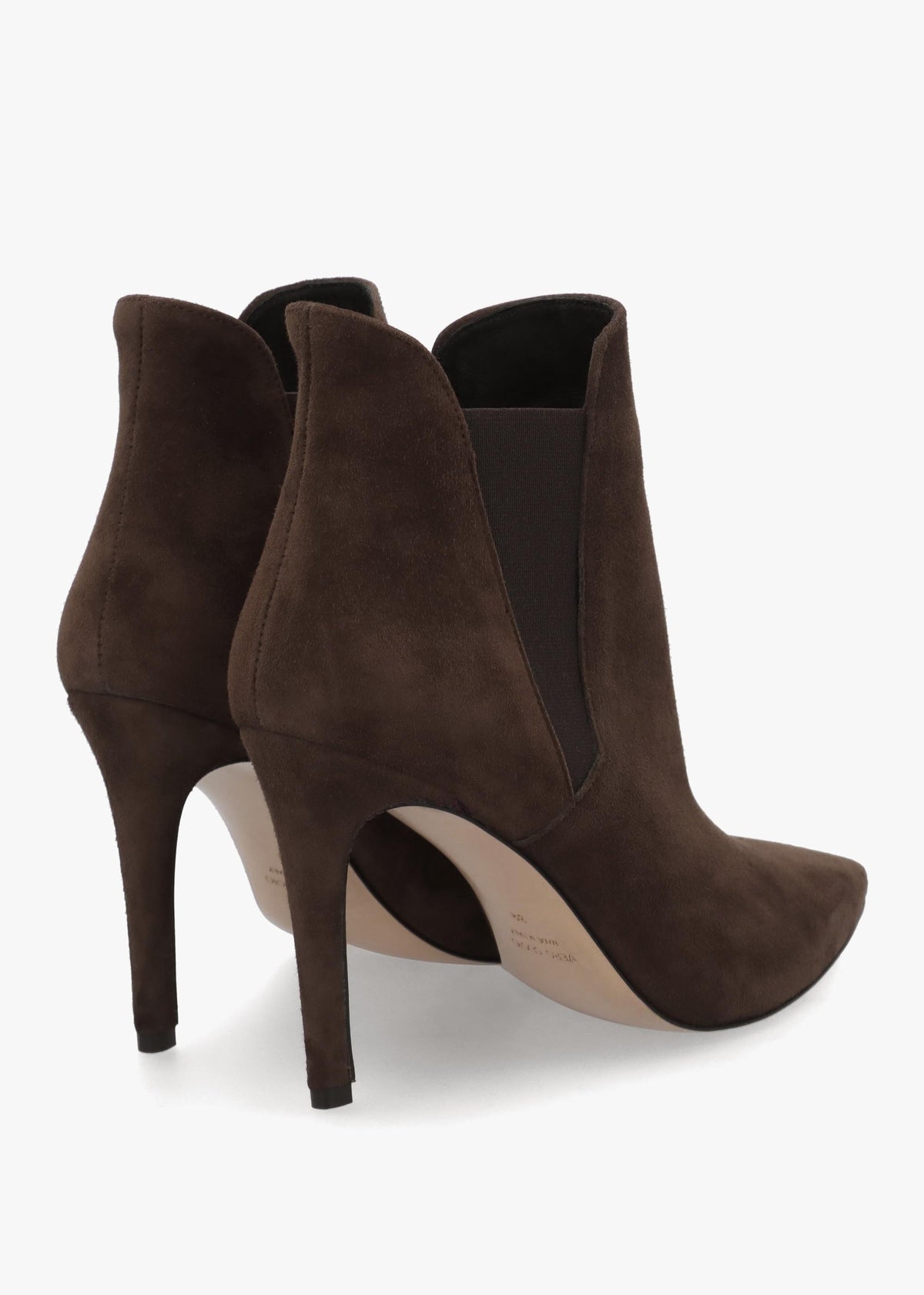 Adril Brown Suede Ankle Boots
