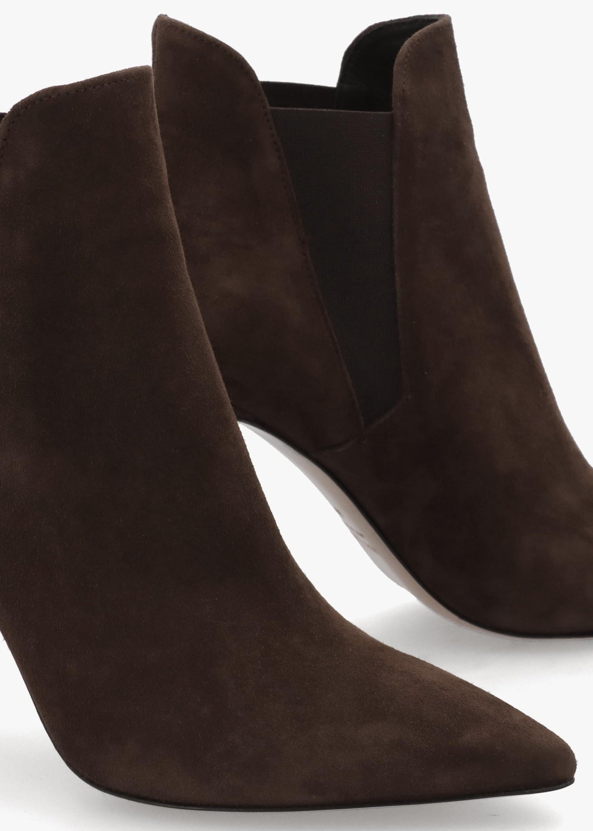Adril Brown Suede Ankle Boots