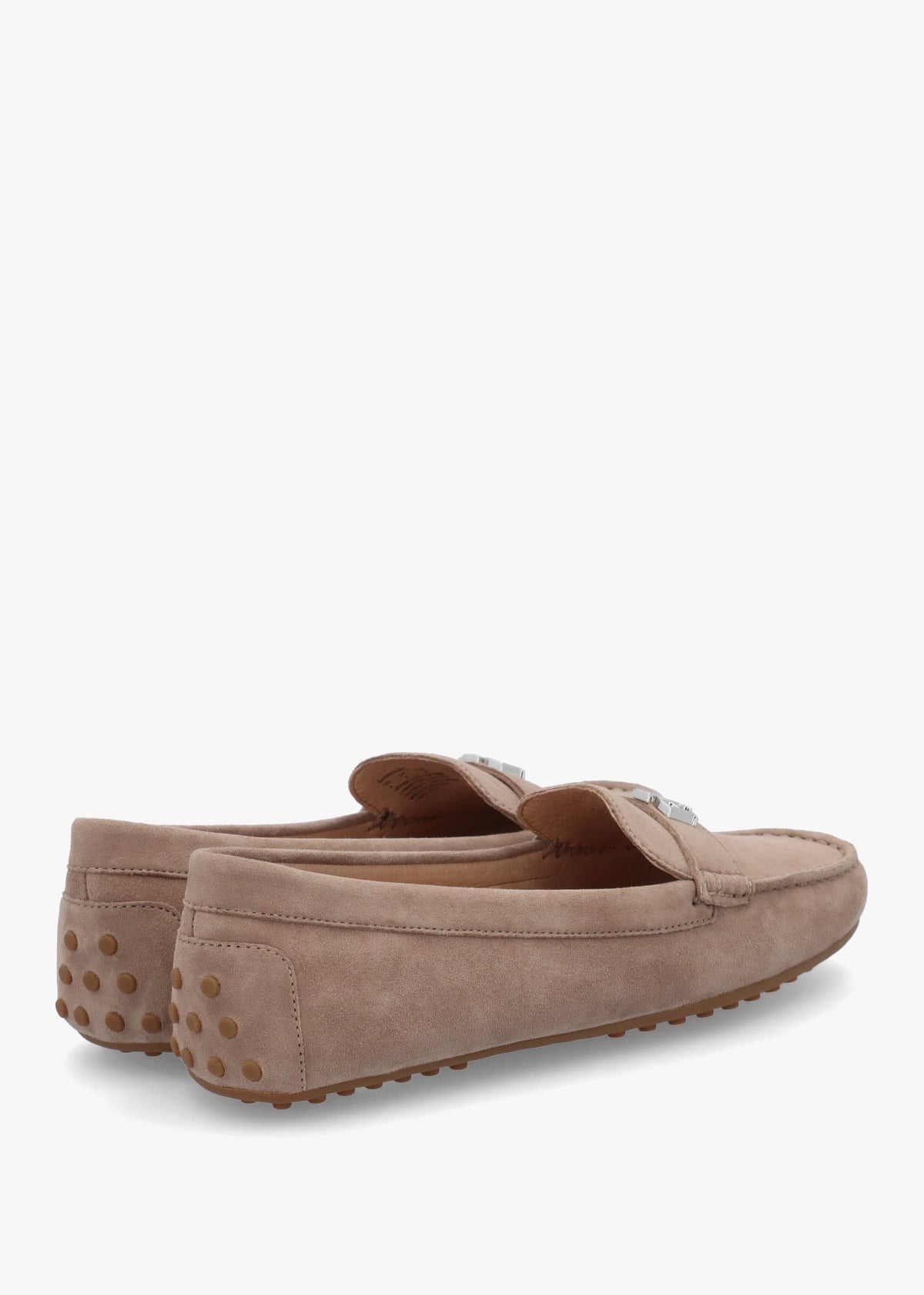 Barnsbury Taupe Suede Loafers