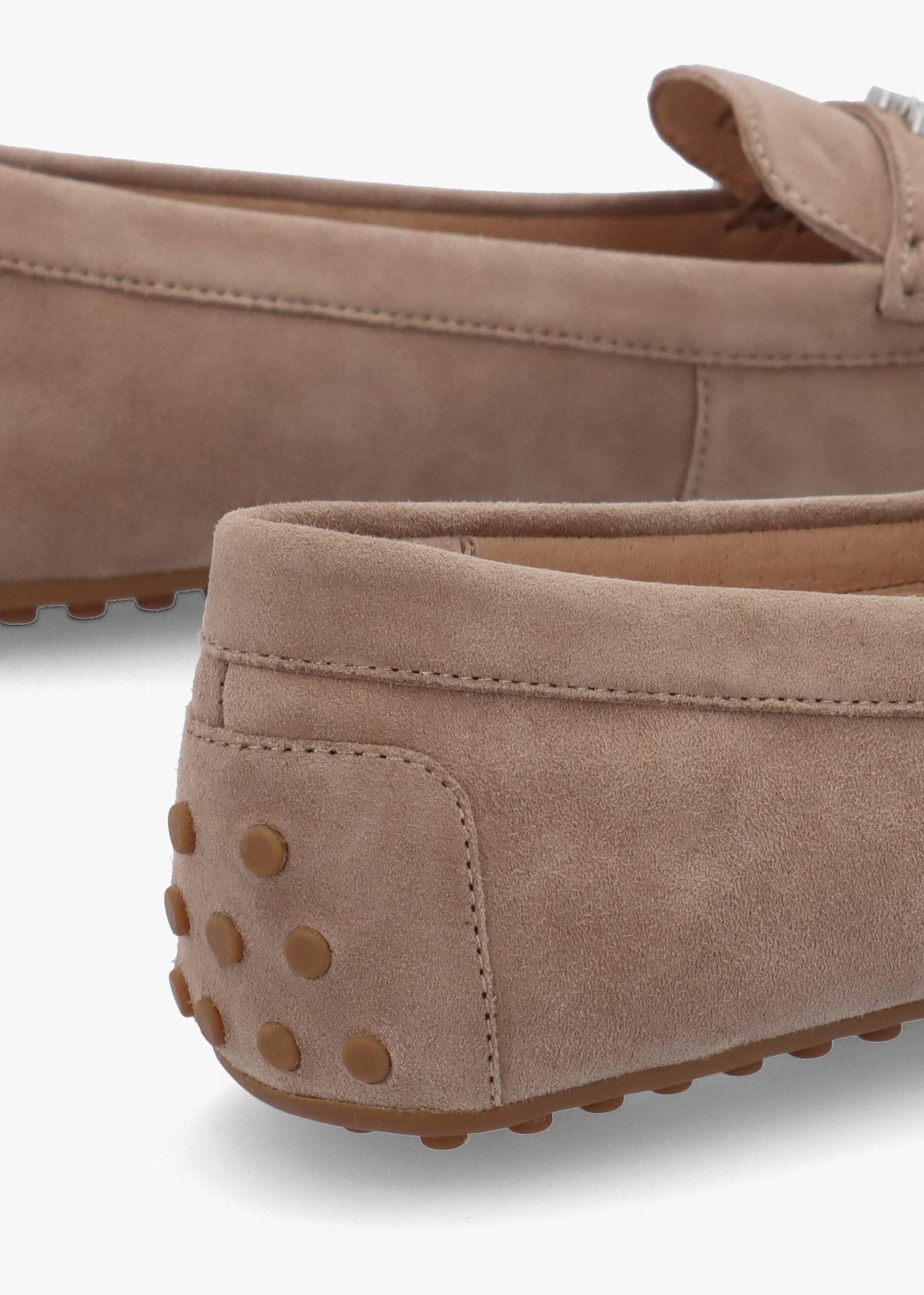 Barnsbury Taupe Suede Loafers