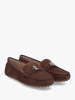 Barnsbury Brown Suede Loafers