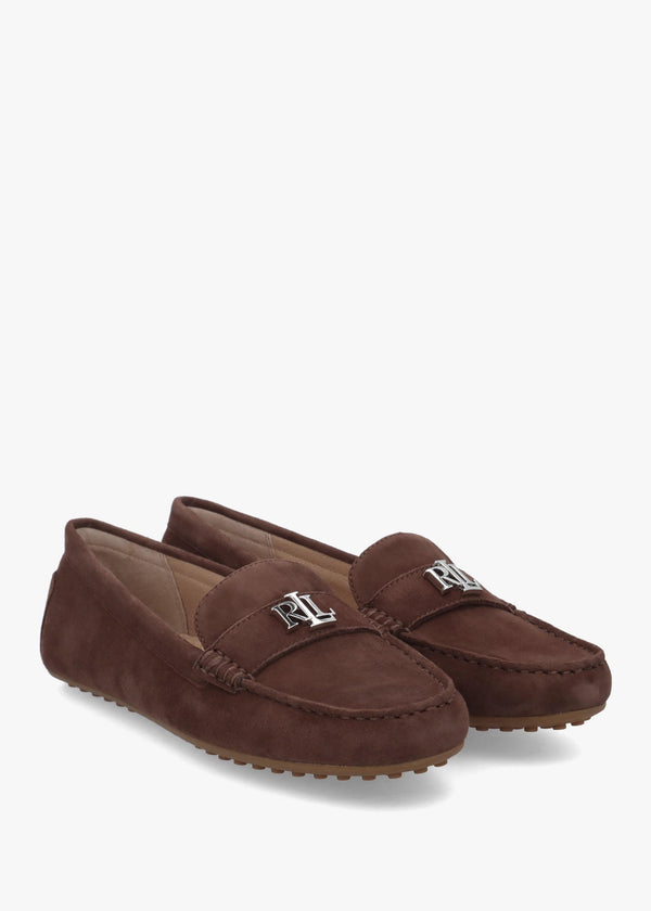 Barnsbury Brown Suede Loafers