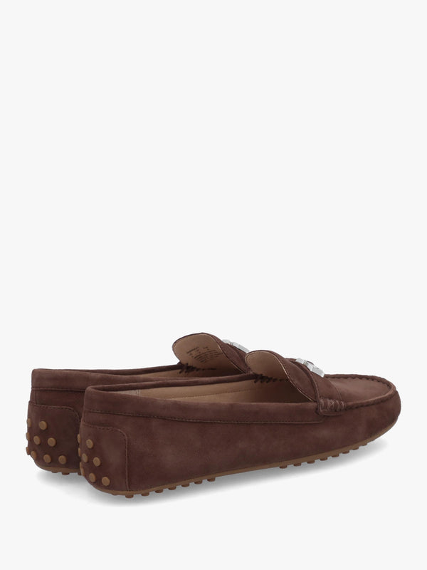 Barnsbury Brown Suede Loafers