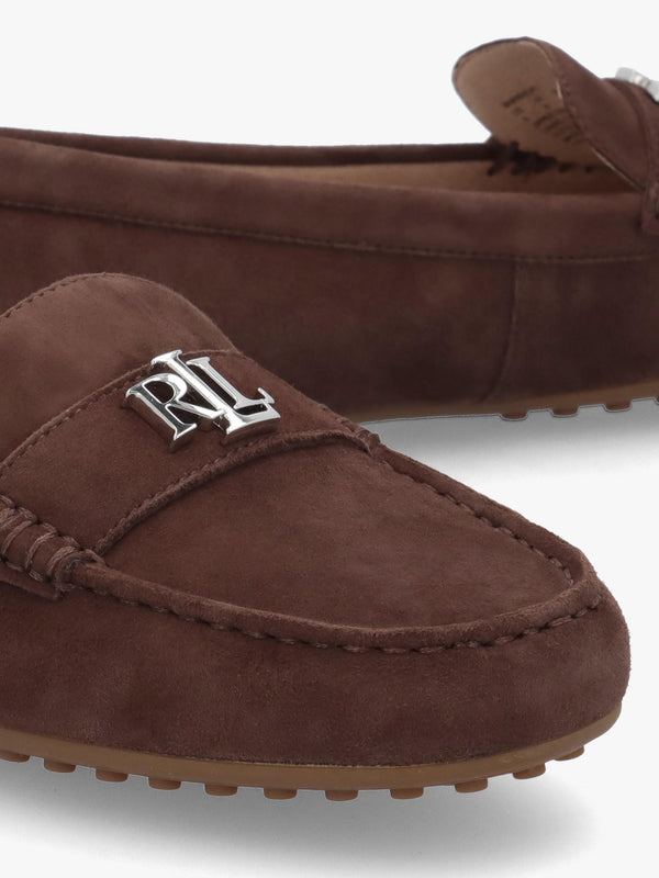 Barnsbury Brown Suede Loafers