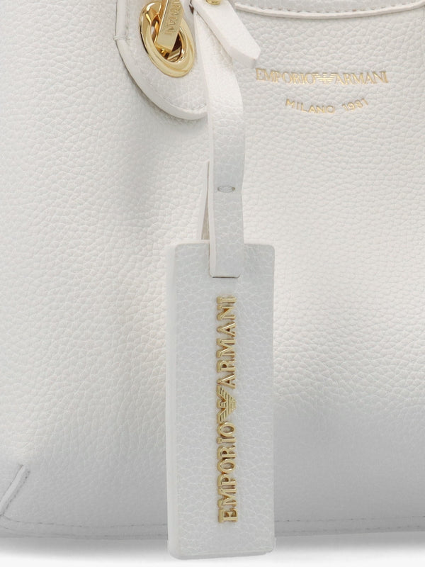 X Small White Cross-Body Shopper Bag