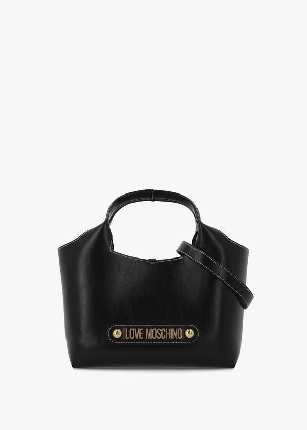 Maxi Nero Shopper Bag