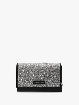 Glimmer Nero Embellished Evening Bag