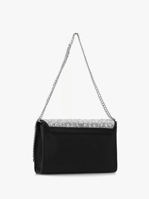 Glimmer Nero Embellished Evening Bag