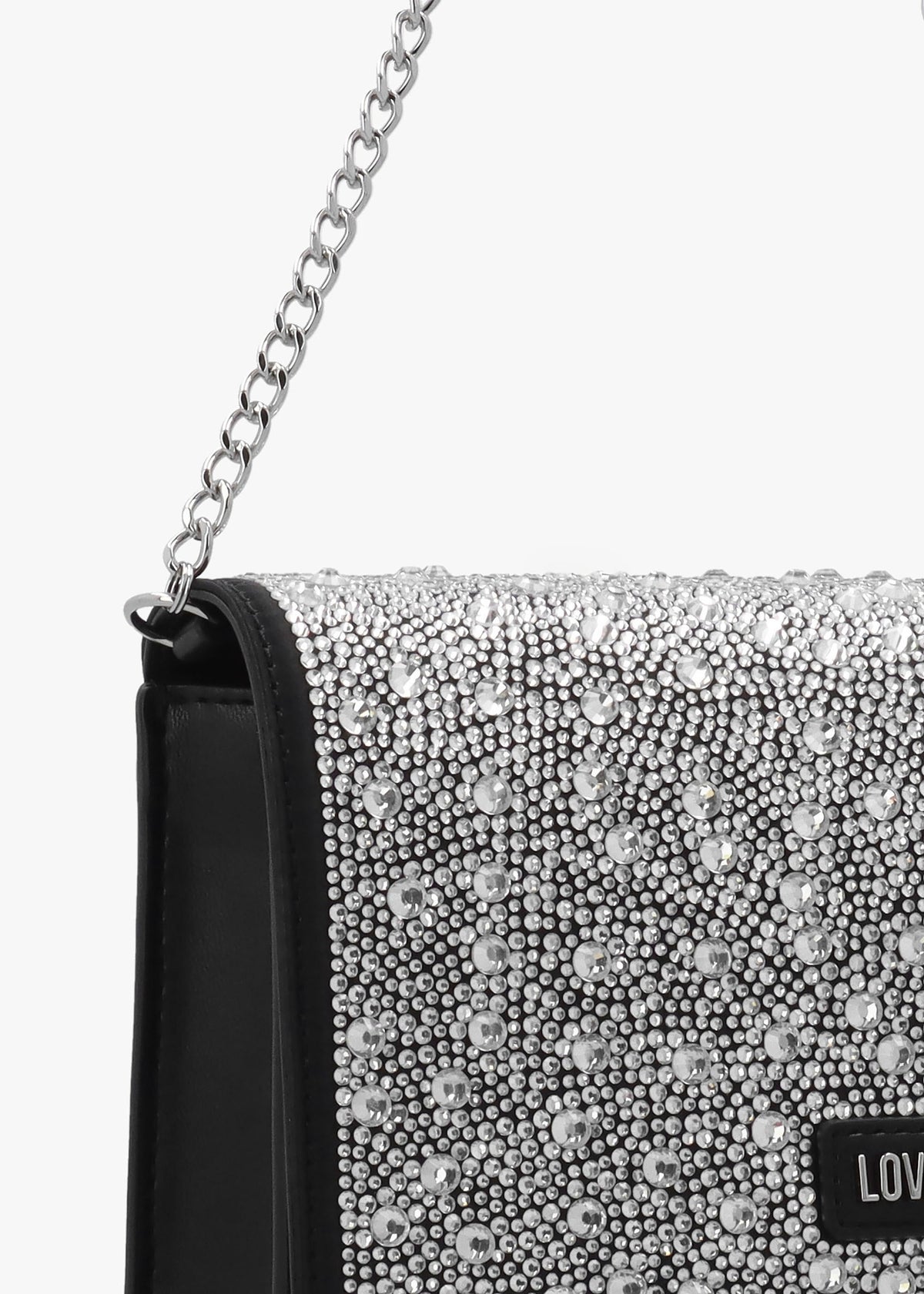 Glimmer Nero Embellished Evening Bag