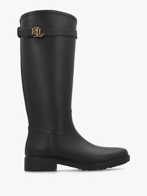 Portiah Tall Black Wellington Boots