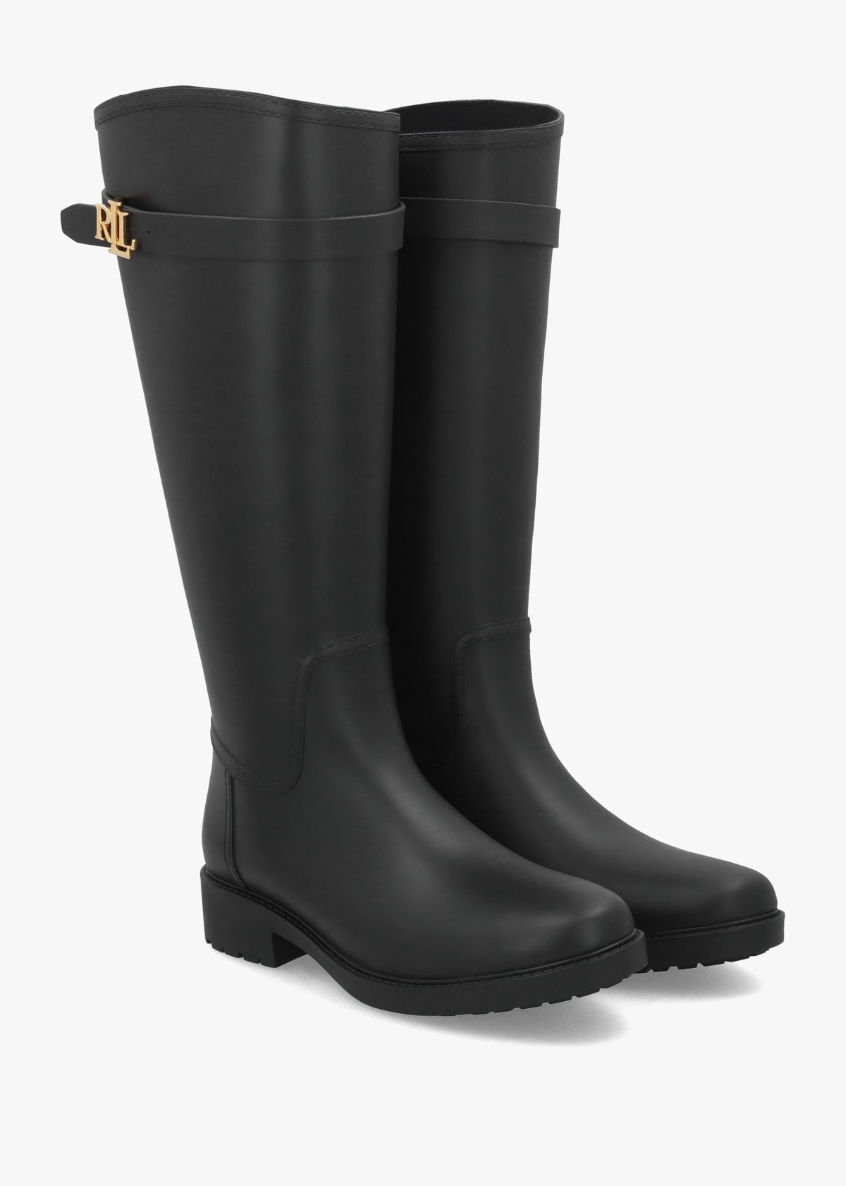 Portiah Tall Black Wellington Boots