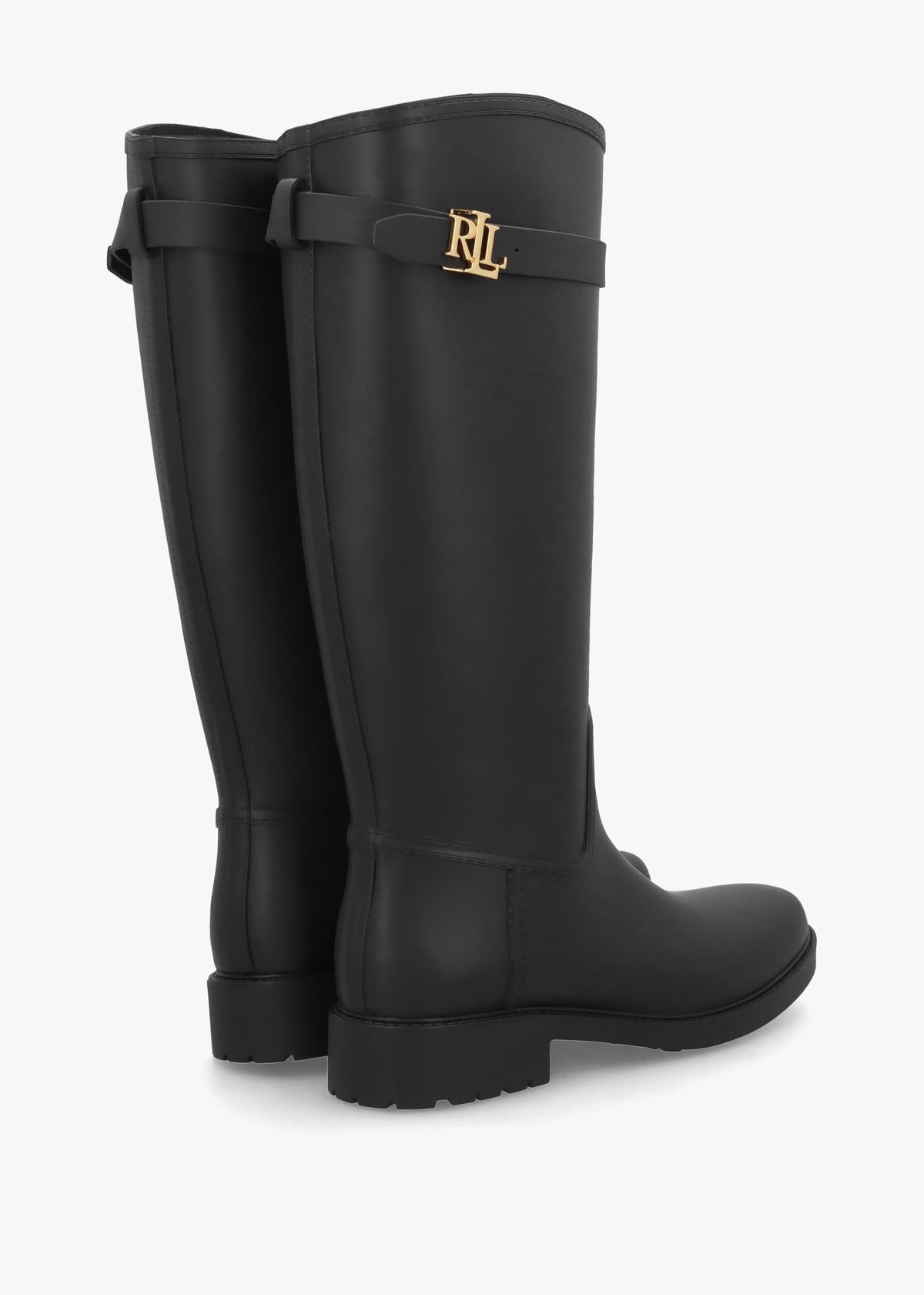 Portiah Tall Black Wellington Boots