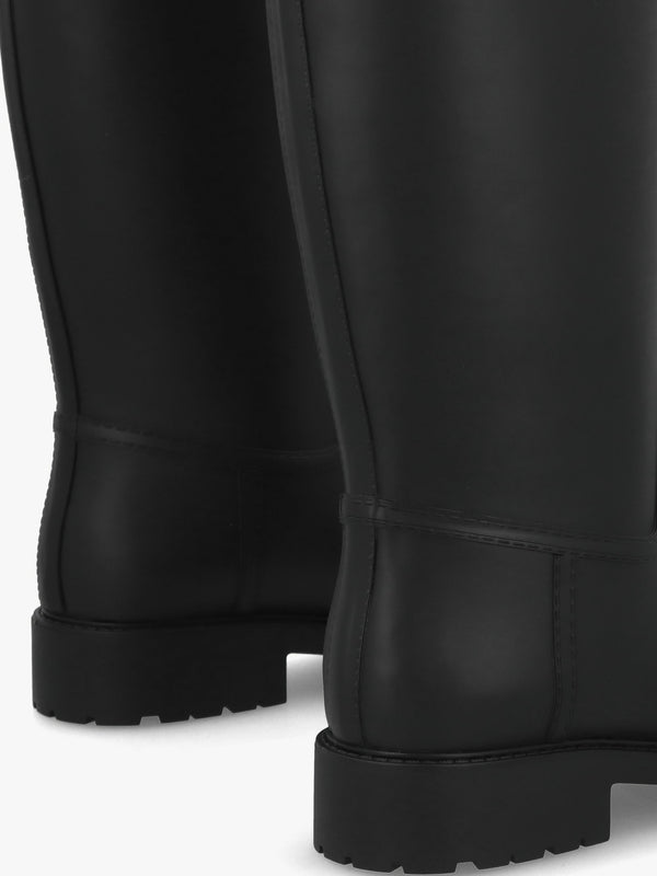Portiah Tall Black Wellington Boots