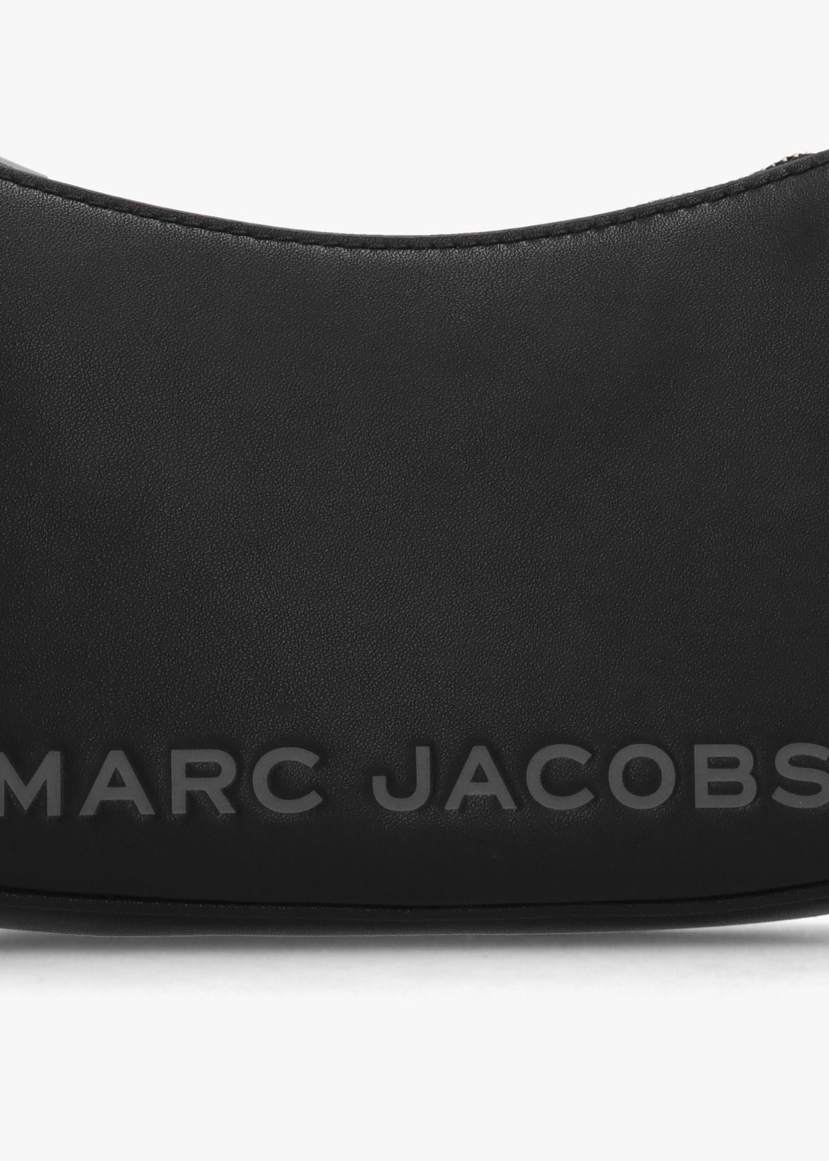The Star Charm Black Leather Shoulder Bag