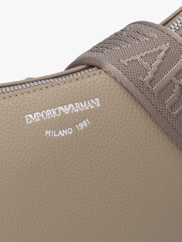 Lilly II Creta Moka Grained Baguette Bag
