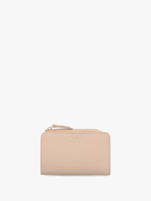 Bifold Nudo Tumbled Leather Zip Around Wallet