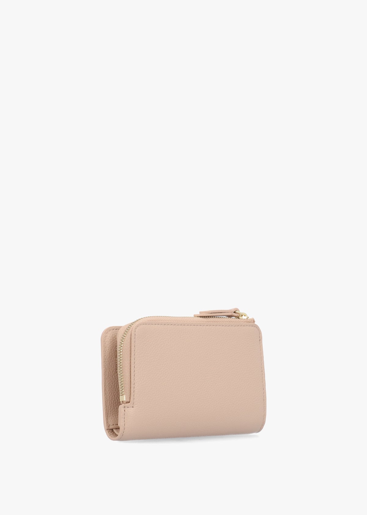 Bifold Nudo Tumbled Leather Zip Around Wallet