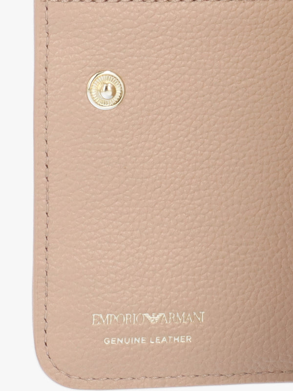 Bifold Nudo Tumbled Leather Zip Around Wallet