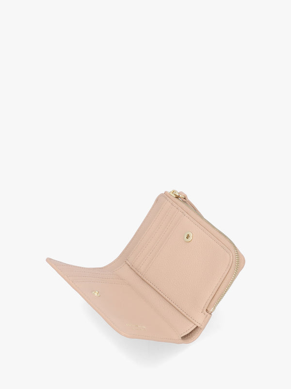 Bifold Nudo Tumbled Leather Zip Around Wallet