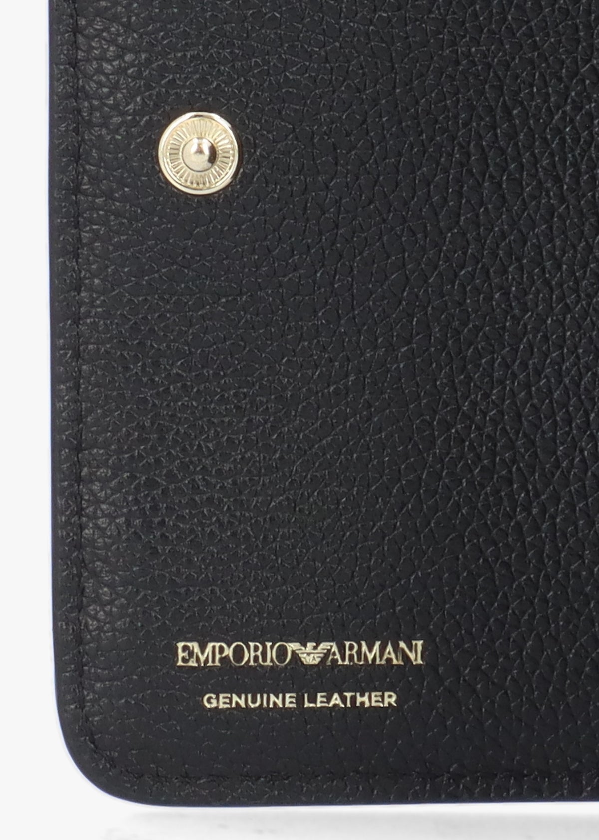 Bifold Nero Tumbled Leather Zip Around Wallet