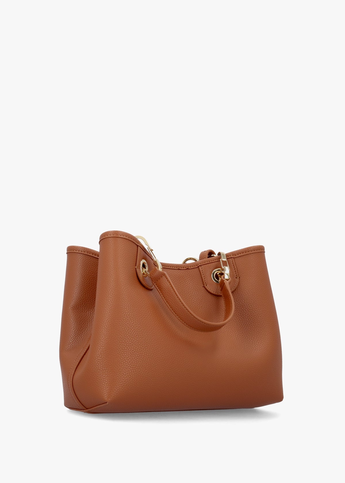 Myea Cuoio Rosso Shopper Bag With Pouch