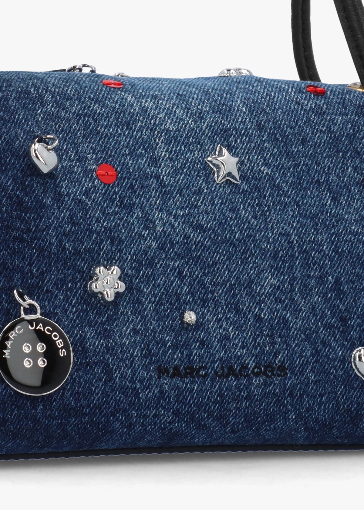The Trinket Charm Denim Mini Dual Bag