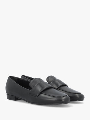 Black Leather Loafers