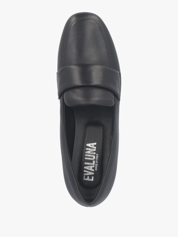 Black Leather Loafers