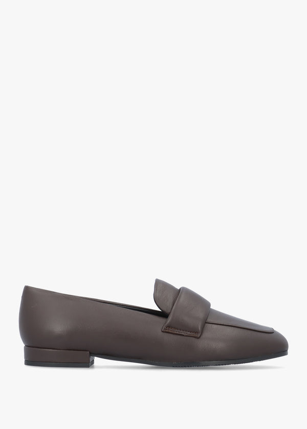 Brown Leather Loafers