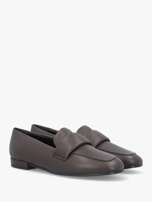 Brown Leather Loafers