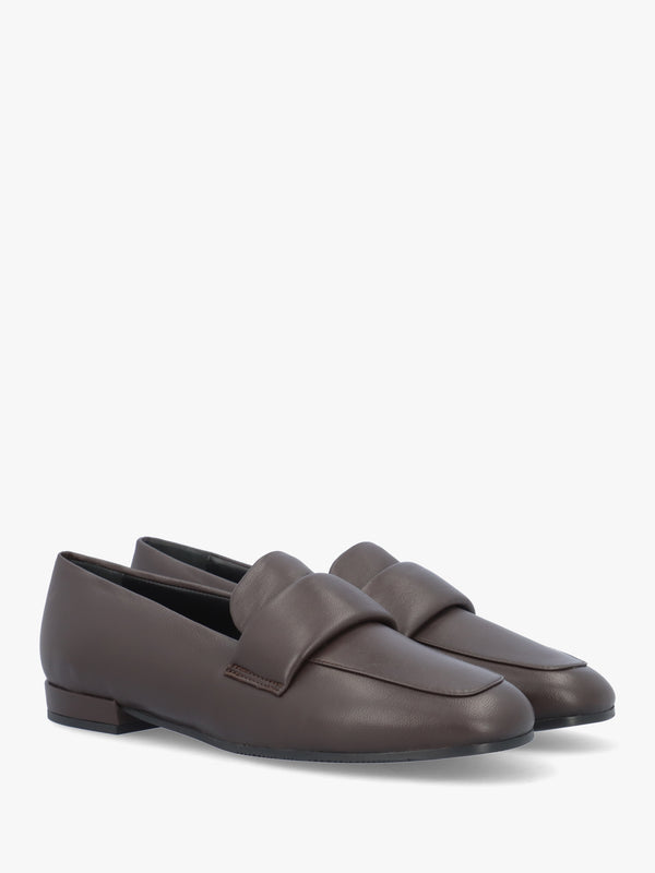Brown Leather Loafers