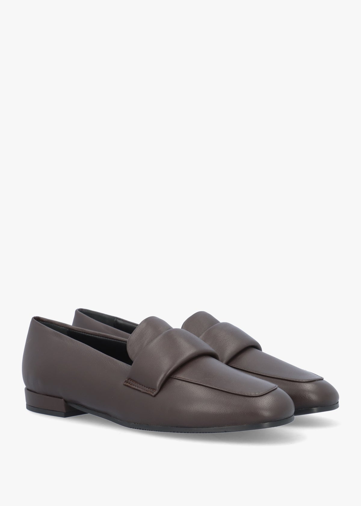 Brown Leather Loafers