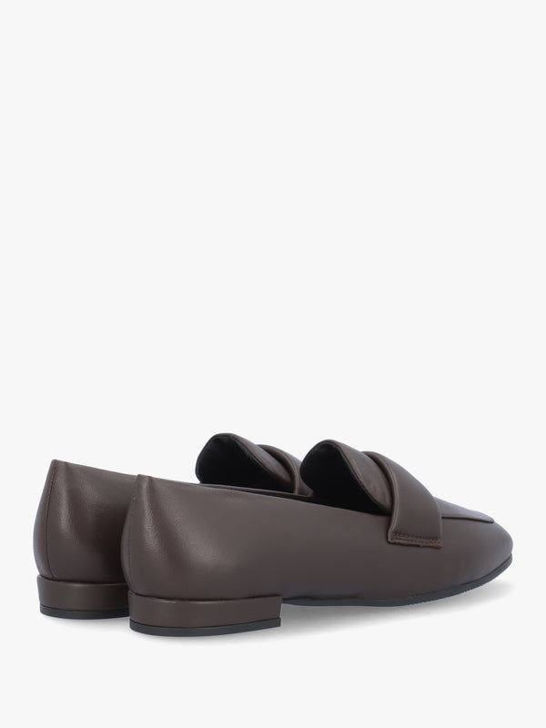 Brown Leather Loafers