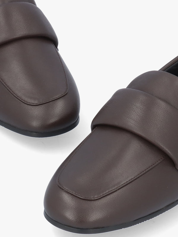 Brown Leather Loafers