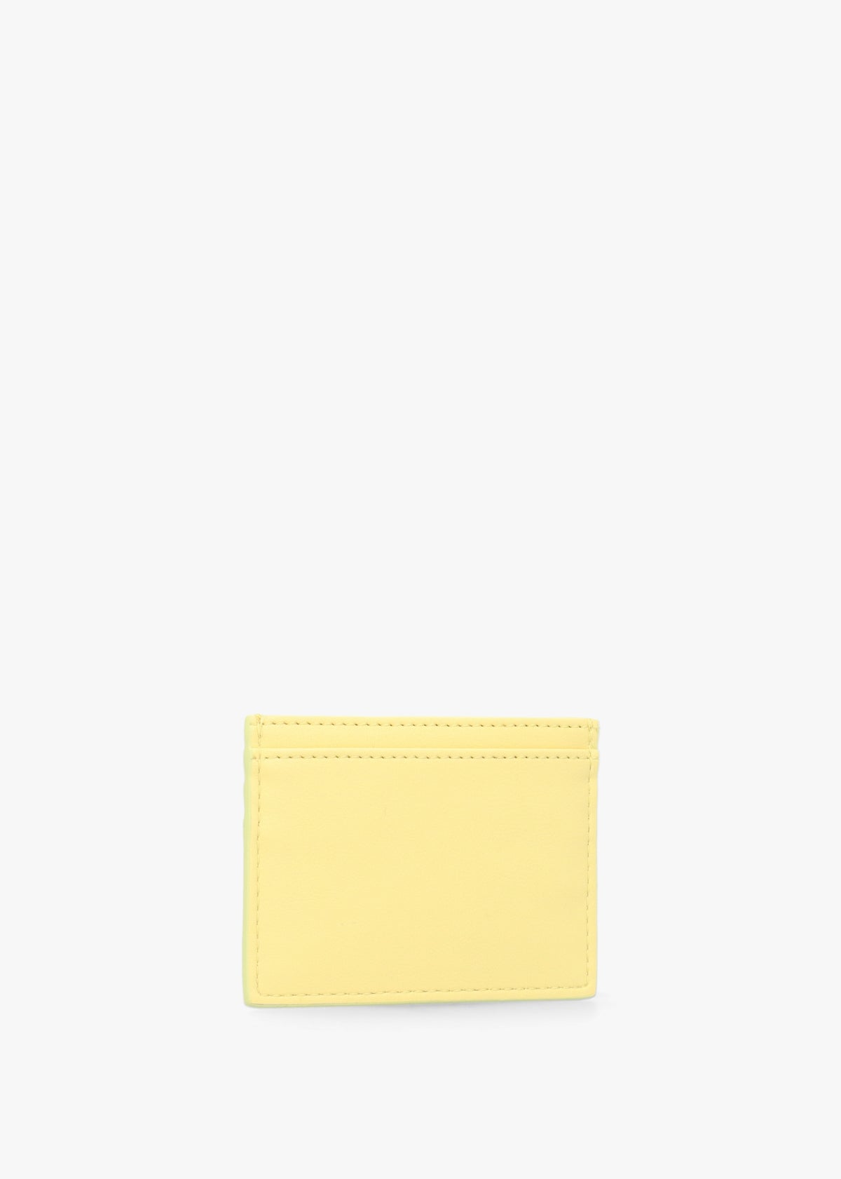 Pastel Yellow Flat Card Holder