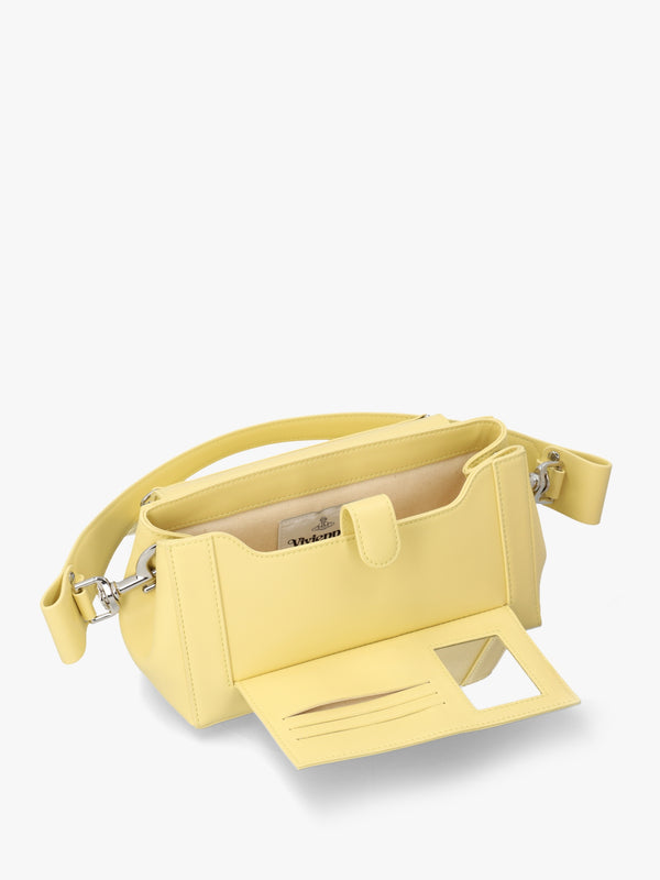 Hazel II Medium Pastel Yelllow Shoulder Bag