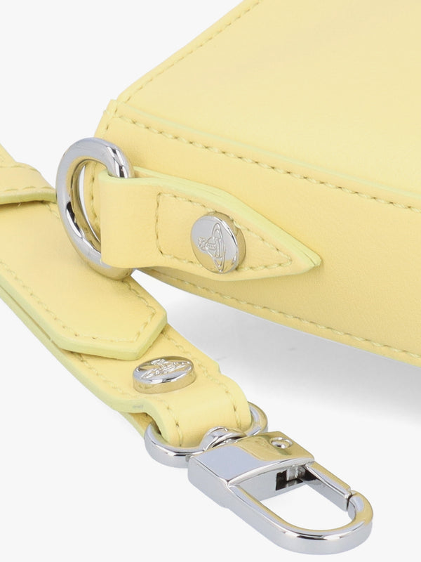 Tasha Pastel Yellow Shoulder Phone Bag