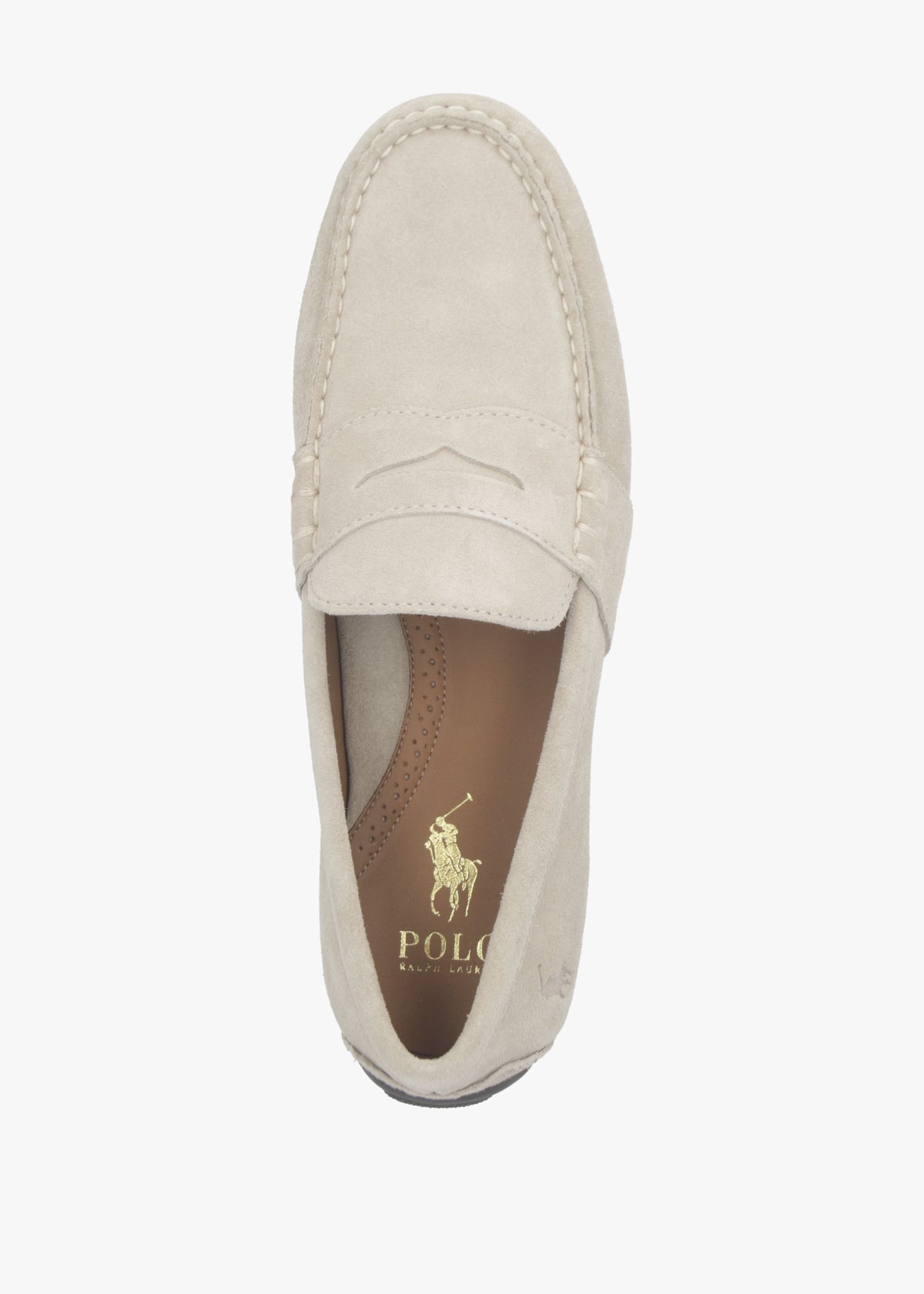 Men’s Reynold Beige Suede Driver Shoes
