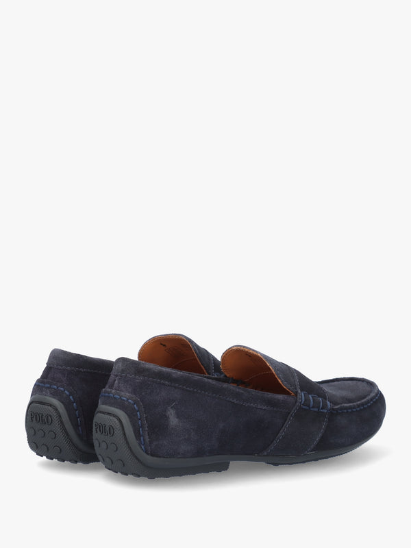 Men’s Reynold Navy Suede Driver Shoes