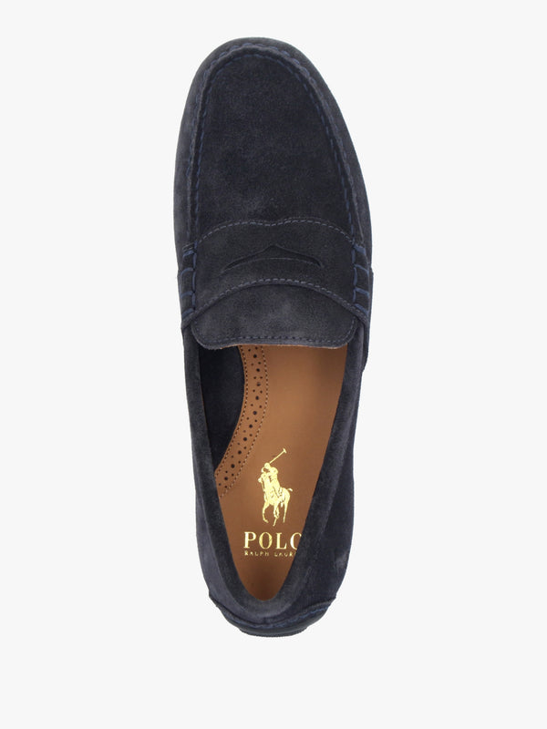 Men’s Reynold Navy Suede Driver Shoes