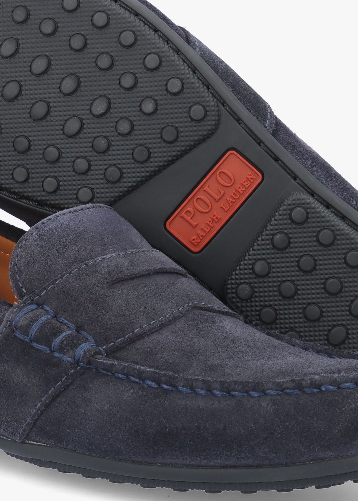 Men’s Reynold Navy Suede Driver Shoes