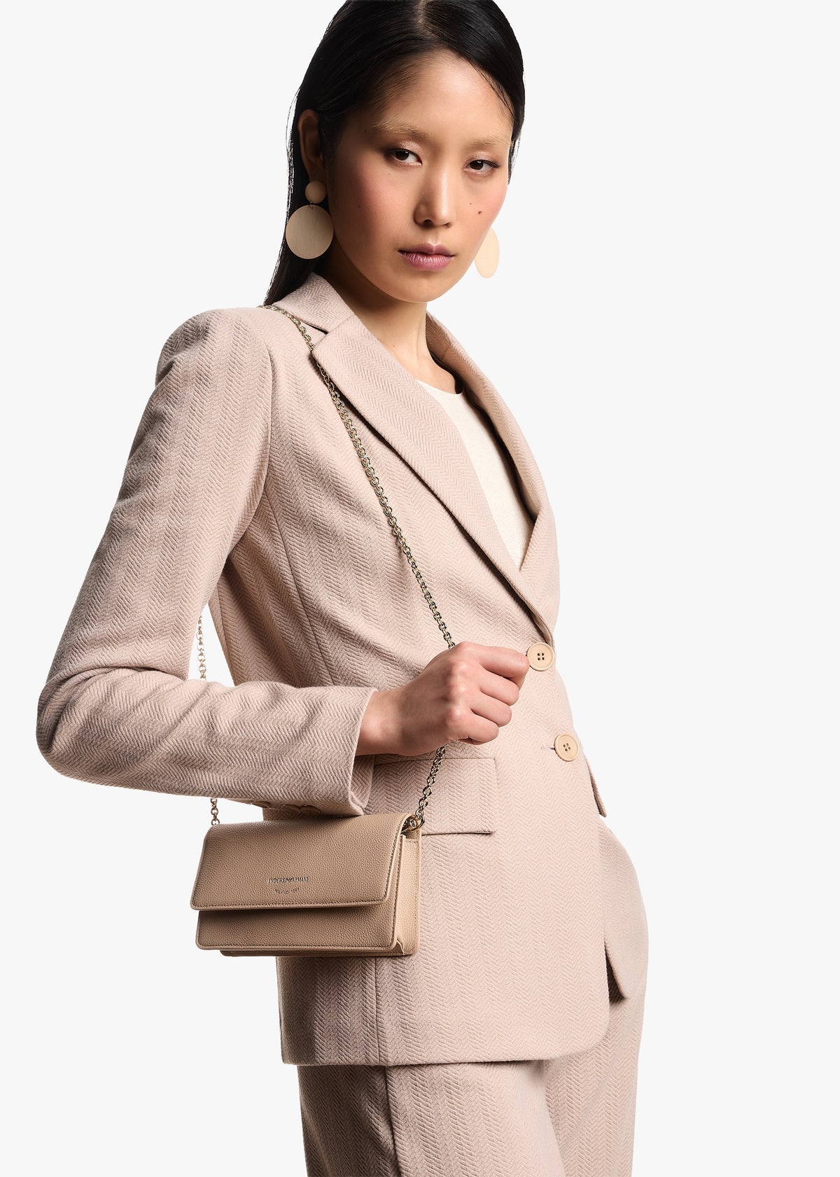 Mini Nudo Tumbled Leather Cross-Body Bag