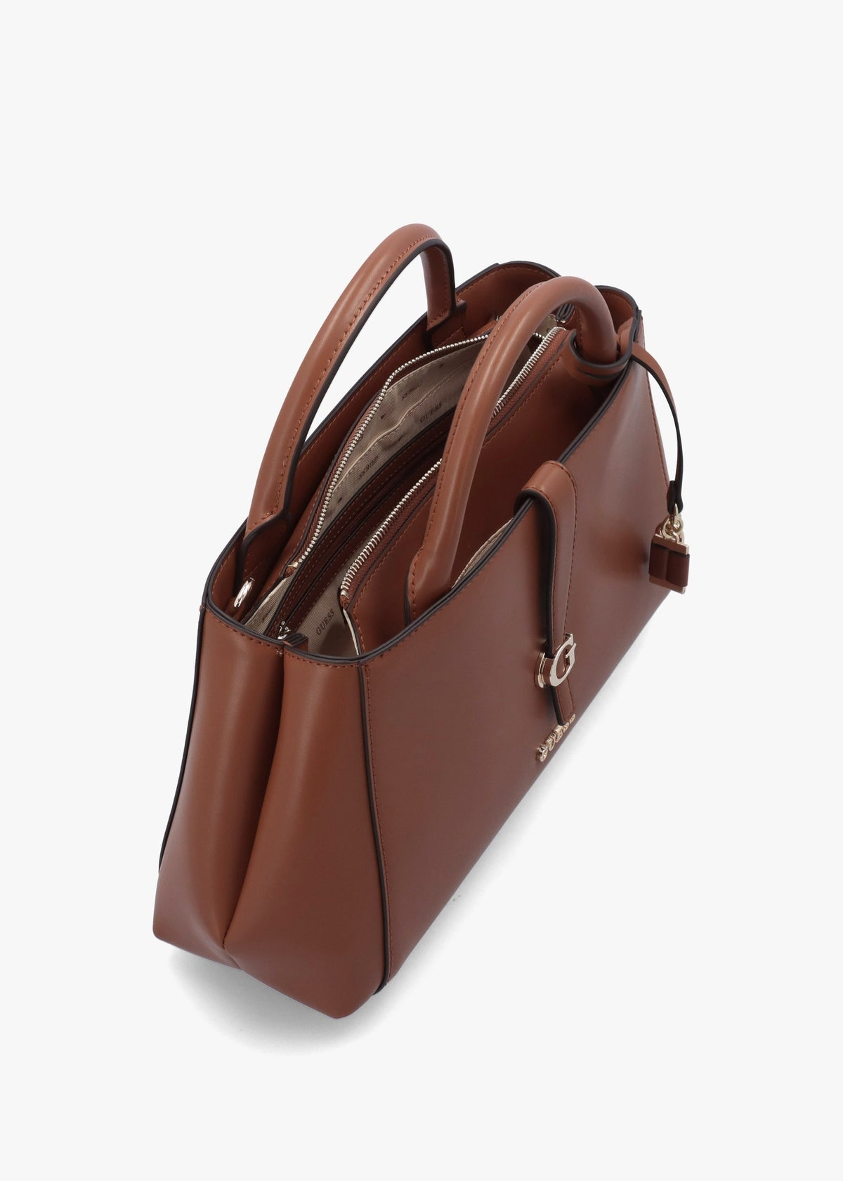 Carrie Girlfriend Cognac Satchel Bag