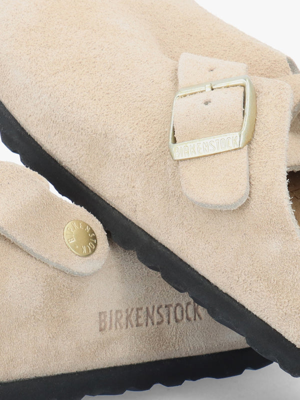 Boston Sandcastle Suede Clogs
