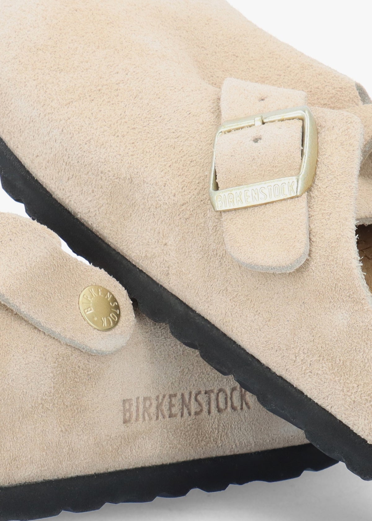Boston Sandcastle Suede Clogs