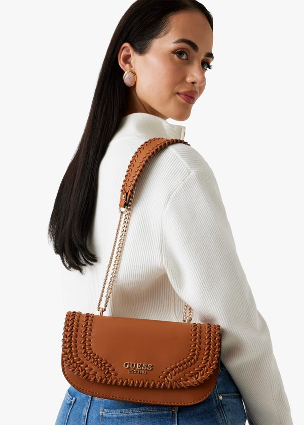 Tatum Convertible Caramel Cross-Body Bag