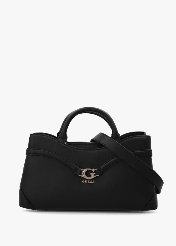 Dea Girlfriend Black Satchel Bag