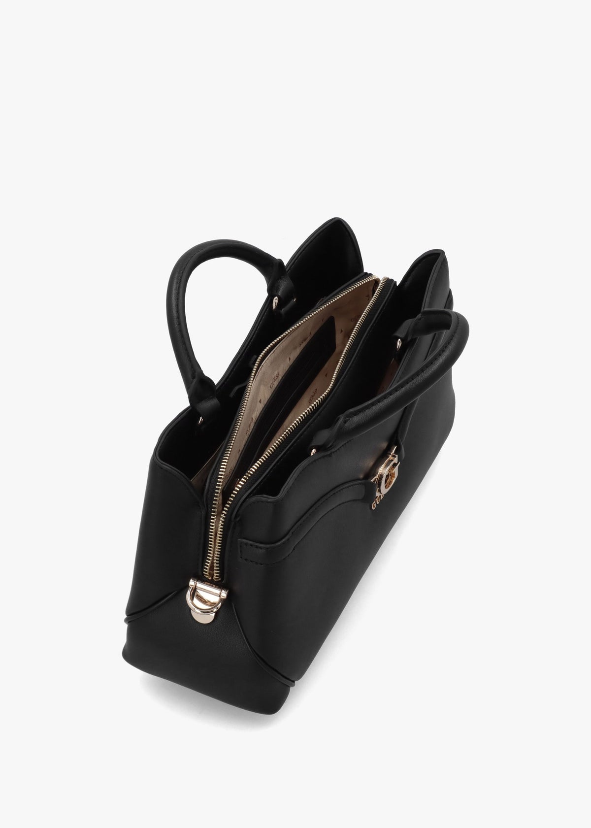 Dea Girlfriend Black Satchel Bag